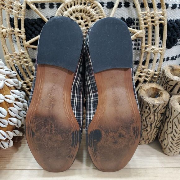 Sam Edelman Lorenzo Plaid Chain Loafer Fabric Career Wardrove Staple 7.5M/37.5 - Picture 6 of 13